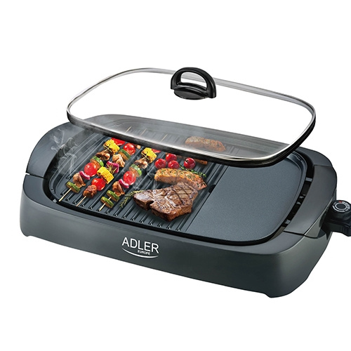 Adler Electric Grill, Black in de groep HUISHOUDEN & TUIN / Tuinproducten / Barbecue & Accessoires bij TP E-commerce Nordic AB (A18188)