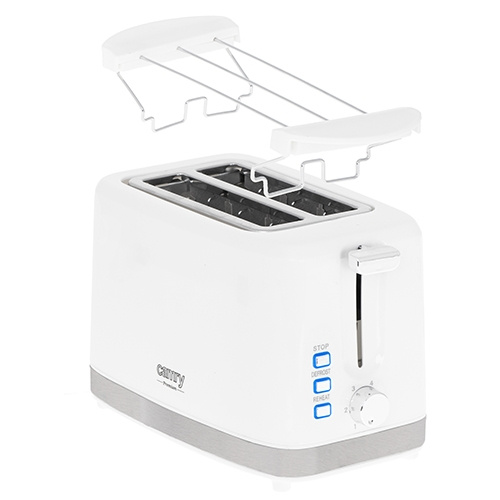 Camry Broodrooster, 2 sneetjes in de groep HUISHOUDEN & TUIN / Huishoudelijke apparaten / Broodroosters & Broodgrills / Broodroosters bij TP E-commerce Nordic AB (A18219)