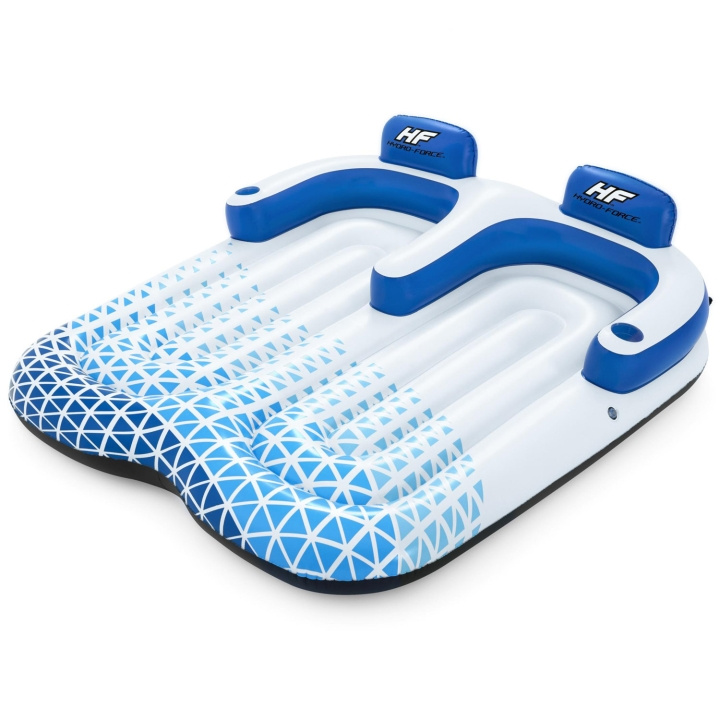 Bestway Hydro Force Indigo Wave Dubbele Lounge 1,96m in de groep SPEELGOED, KINDER- & BABYPRODUCTEN / Buitenspeelgoed / Badspeelgoed bij TP E-commerce Nordic AB (A18295)