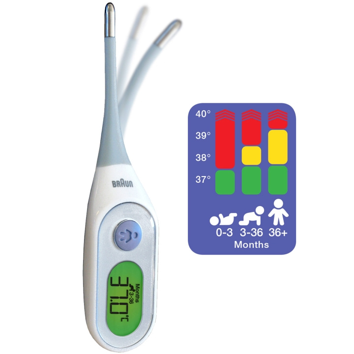 Braun Digital termometer Age precisi in de groep BEAUTY & HEALTH / Gezondheidszorg / Koortsthermometers bij TP E-commerce Nordic AB (A18348)