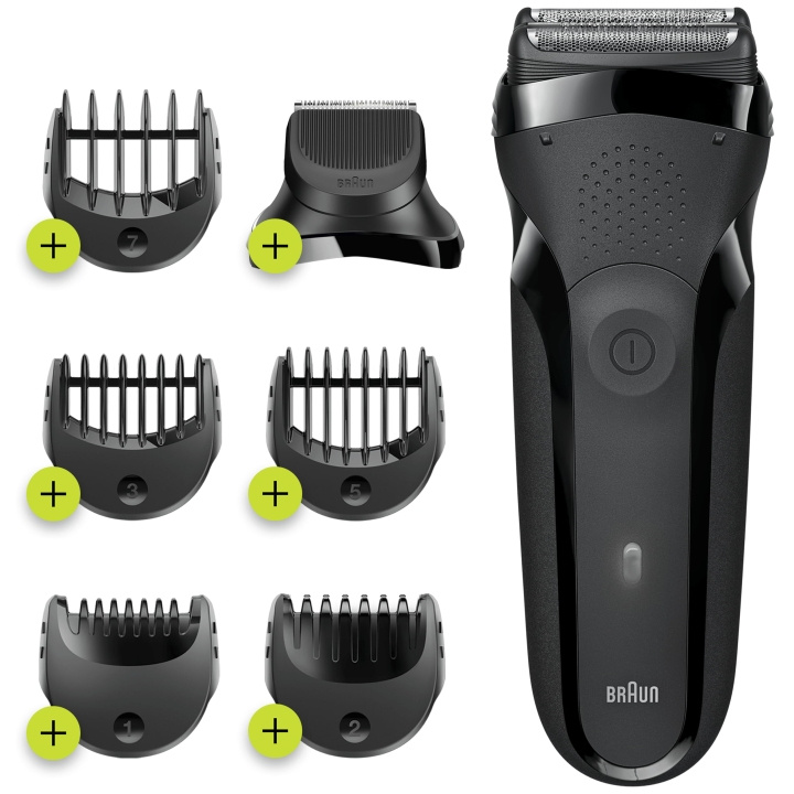 Braun Series 3 Shave&Style 300BT scheerapparaat in de groep BEAUTY & HEALTH / Haar & Styling / Scheren & Trimmen / Scheerapparaten bij TP E-commerce Nordic AB (A18355)