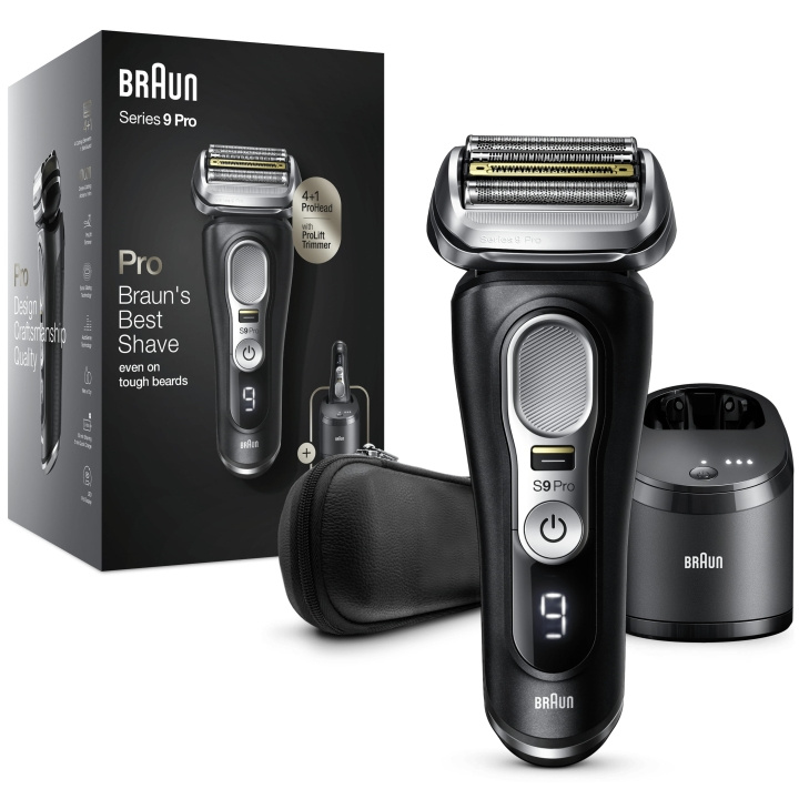 Braun Rakapparat Serie 9 Pro 9460cc in de groep BEAUTY & HEALTH / Haar & Styling / Scheren & Trimmen / Scheerapparaten bij TP E-commerce Nordic AB (A18359)