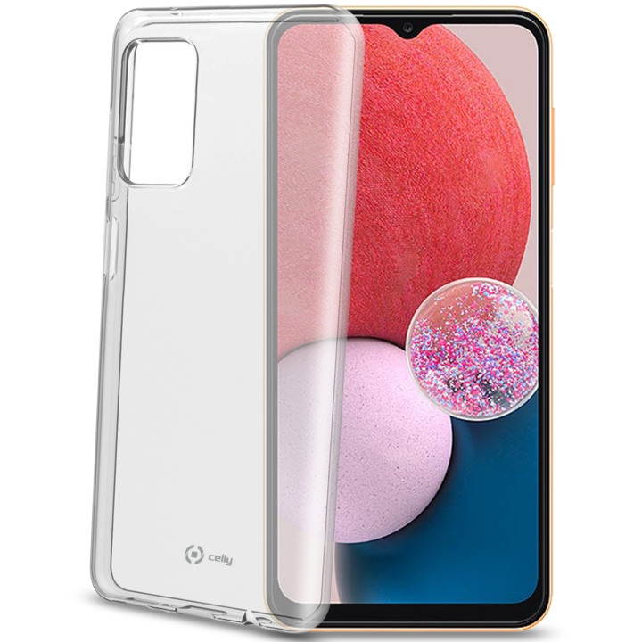 Celly Gelskin TPU hoes Galaxy A13 4G SM-A135F Tran in de groep SMARTPHONE & TABLETS / Mobielbescherming / Samsung bij TP E-commerce Nordic AB (A18395)