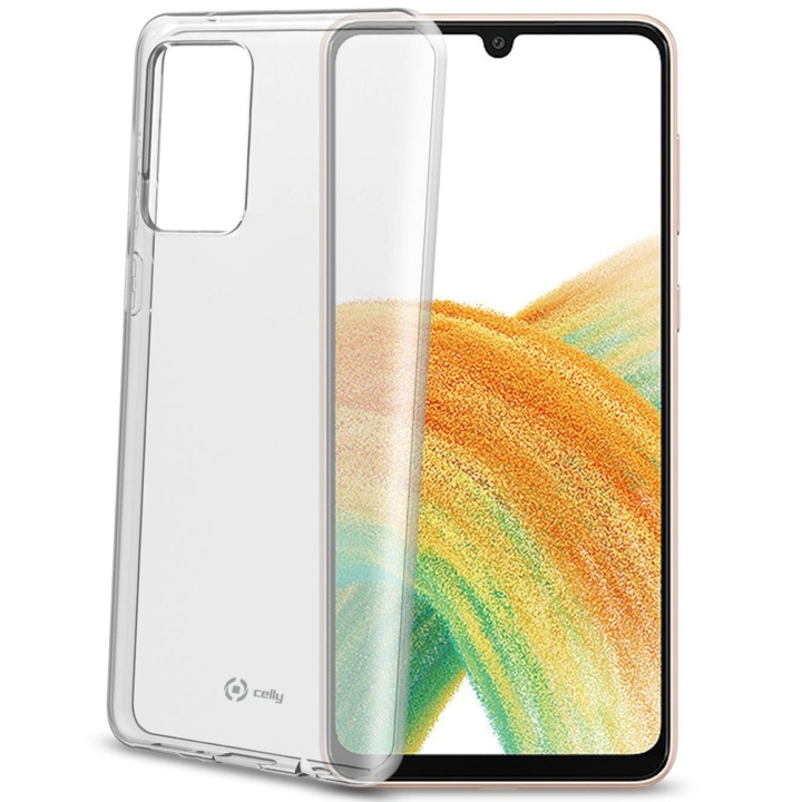 Celly Gelskin TPU Cover Galaxy A33 5 in de groep SMARTPHONE & TABLETS / Mobielbescherming / Samsung bij TP E-commerce Nordic AB (A18397)