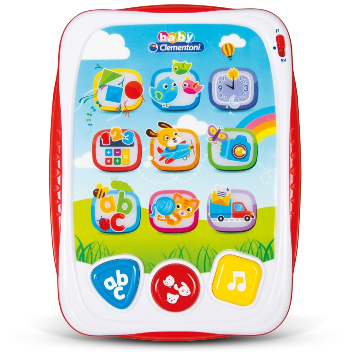 Clementoni My First Tablet (SE+FI) in de groep SPEELGOED, KINDER- & BABYPRODUCTEN / Babyspeelgoed / Activiteitenspeelgoed bij TP E-commerce Nordic AB (A18543)