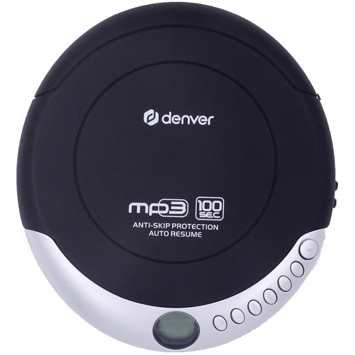 Denver Discman. Resume och anti-skakm in de groep HOME ELECTRONICS / Audio & Beeld / Thuisbioscoop, Hifi en Draagbaar / Draagbare audiospelers / CD spelers bij TP E-commerce Nordic AB (A18589)