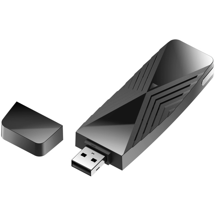 D-Link DWA-X1850 Wi-Fi 6 AX1800 USB-a in de groep COMPUTERS & RANDAPPARATUUR / Netwerk / Netwerkkaarten / USB Draadloos bij TP E-commerce Nordic AB (A18626)