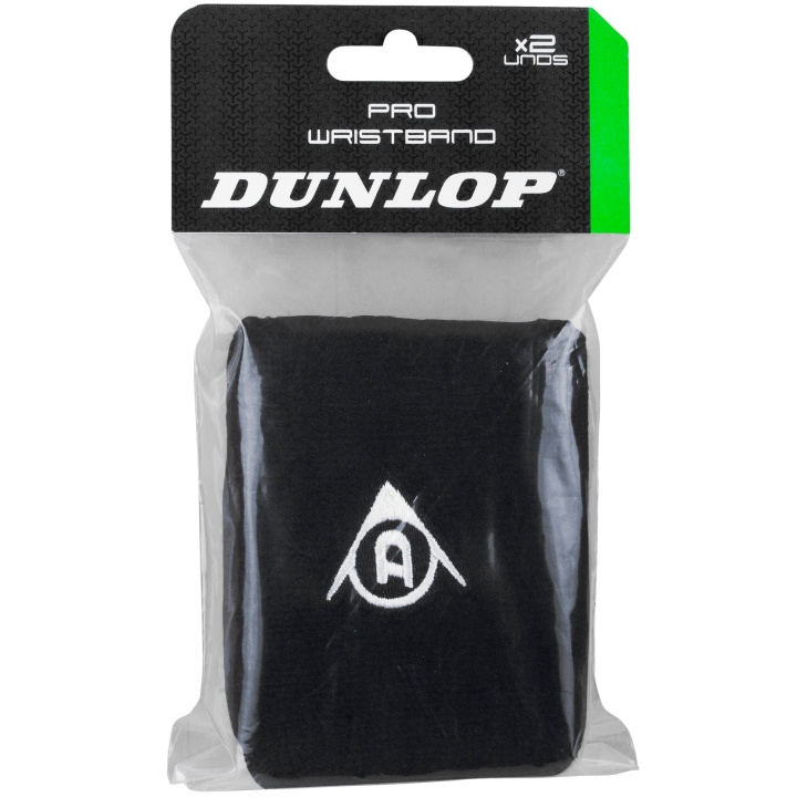 Dunlop Vristarmband PDL Pro Svart 2-P in de groep SPORT, VRIJE TIJD & HOBBY / Sportuitrusting / Padelaccessoires bij TP E-commerce Nordic AB (A18656)