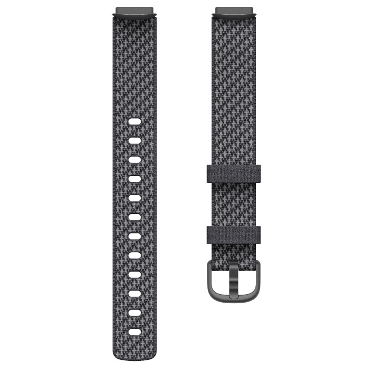 Fitbit Luxe, Woven Band Slate (L) in de groep SPORT, VRIJE TIJD & HOBBY / Smartwatch & Activiteitsmeters / Activiteitsarmbanden bij TP E-commerce Nordic AB (A18725)