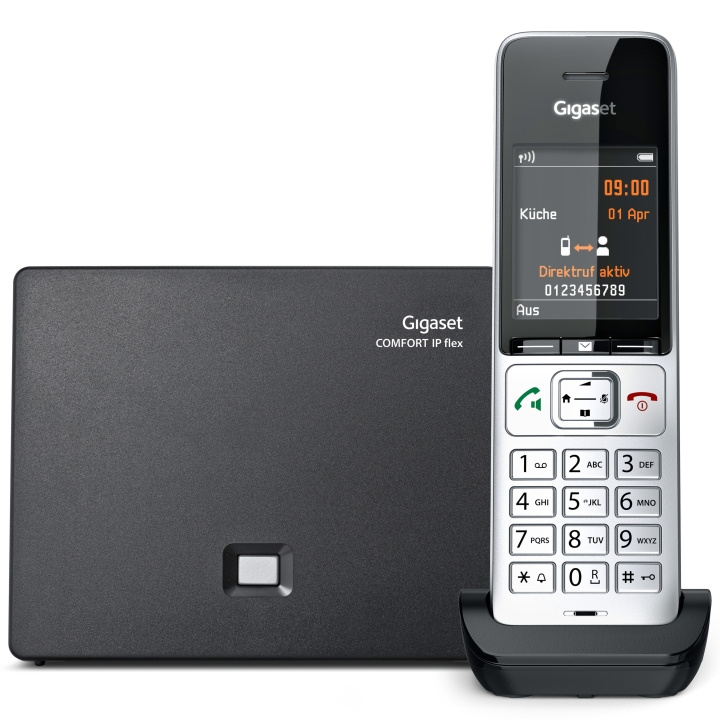 Gigaset Comfort 500 IP Flex in de groep HOME ELECTRONICS / Audio & Beeld / Vaste telefonie / Draadloze telefoons bij TP E-commerce Nordic AB (A18741)
