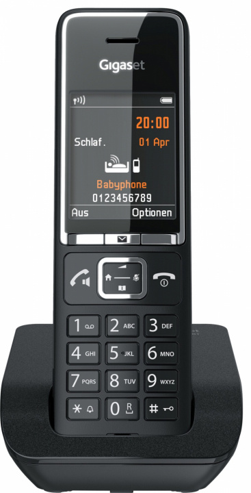 Gigaset Comfort 550 in de groep HOME ELECTRONICS / Audio & Beeld / Vaste telefonie / Draadloze telefoons bij TP E-commerce Nordic AB (A18742)