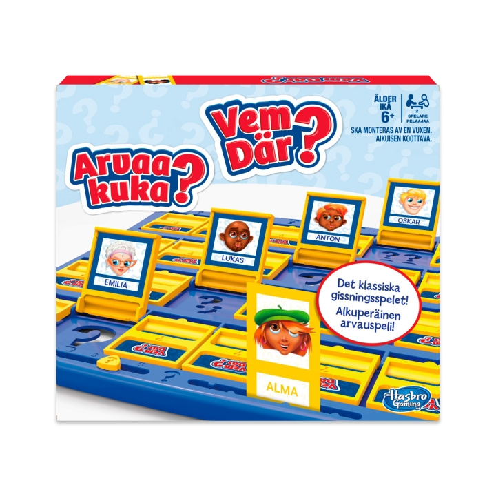 Hasbro Guess Who SE/FI in de groep SPEELGOED, KINDER- & BABYPRODUCTEN / Spelletje / Bordspellen bij TP E-commerce Nordic AB (A18780)