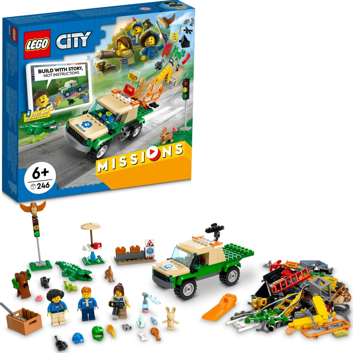 LEGO City - Räddningsuppdrag m. Vil in de groep SPEELGOED, KINDER- & BABYPRODUCTEN / Speelgoed / Bouwspeelgoed / Lego bij TP E-commerce Nordic AB (A18922)
