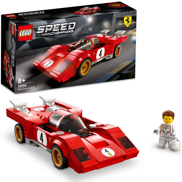 LEGO Speed Champions - 1970 Ferrari in de groep SPEELGOED, KINDER- & BABYPRODUCTEN / Speelgoed / Bouwspeelgoed / Lego bij TP E-commerce Nordic AB (A19009)