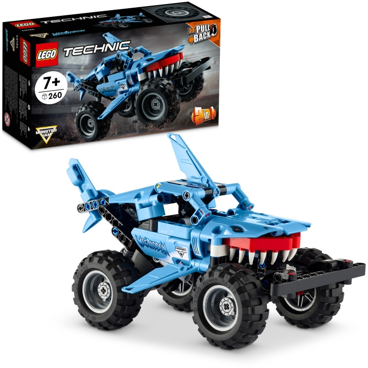 LEGO Technic - Monster Jam Megalodo in de groep SPEELGOED, KINDER- & BABYPRODUCTEN / Speelgoed / Bouwspeelgoed / Lego bij TP E-commerce Nordic AB (A19019)
