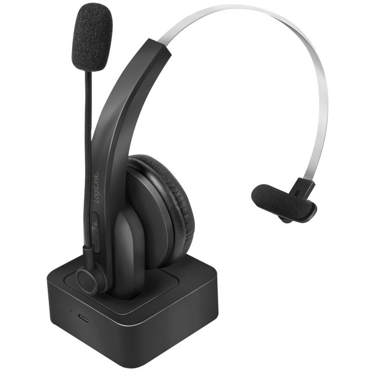 LogiLink Bluetooth-headset Mono inkl la in de groep COMPUTERS & RANDAPPARATUUR / Computeraccessoires / Koptelefoon bij TP E-commerce Nordic AB (A19031)