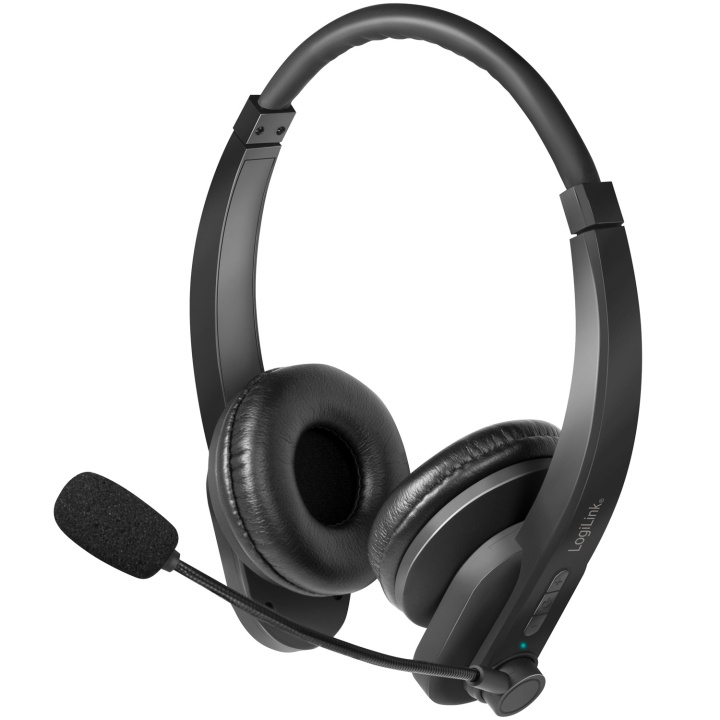 LogiLink Bluetooth-headset Stereo in de groep COMPUTERS & RANDAPPARATUUR / Computeraccessoires / Koptelefoon bij TP E-commerce Nordic AB (A19032)