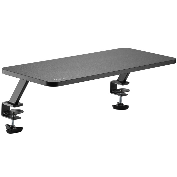 LogiLink Monitorhouder 650x260mm Zwart in de groep COMPUTERS & RANDAPPARATUUR / Computermonitor / Monitorarmen & steunen bij TP E-commerce Nordic AB (A19048)