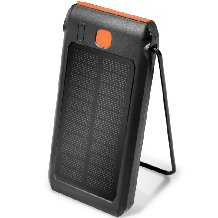 LogiLink Zonne-energiebank 10.000mAh PD 18W in de groep SMARTPHONE & TABLETS / Opladers & Kabels / Powerbanks bij TP E-commerce Nordic AB (A19059)