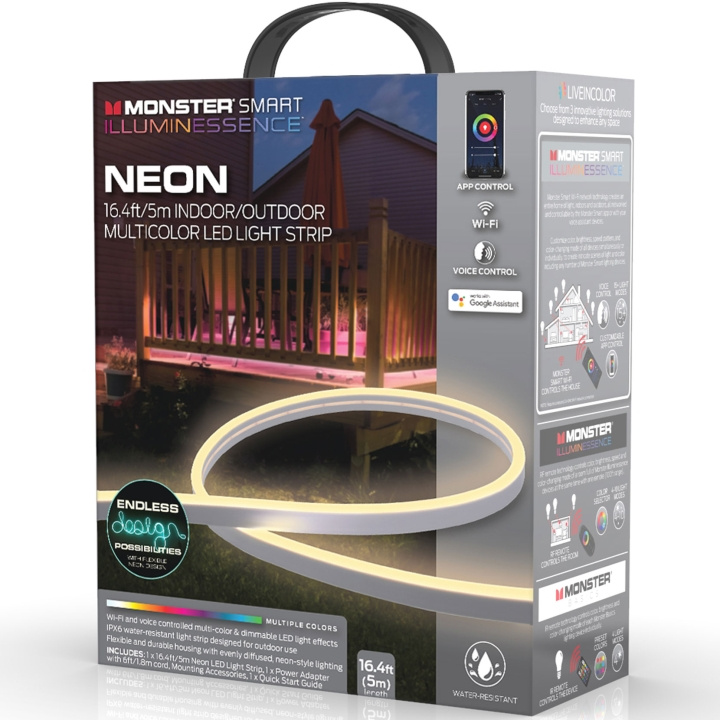 Monster Illuminessence Multicolor Ligh in de groep HOME ELECTRONICS / Verlichting / LED strips bij TP E-commerce Nordic AB (A19107)