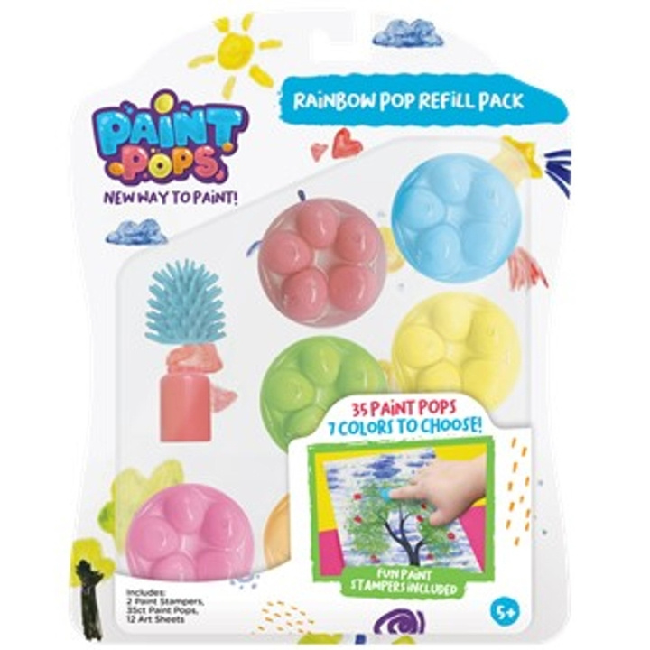 Paint Pops Paint Pops Rainbow Pop Refill in de groep SPEELGOED, KINDER- & BABYPRODUCTEN / Speelgoed / Tekenen & Tellen bij TP E-commerce Nordic AB (A19175)