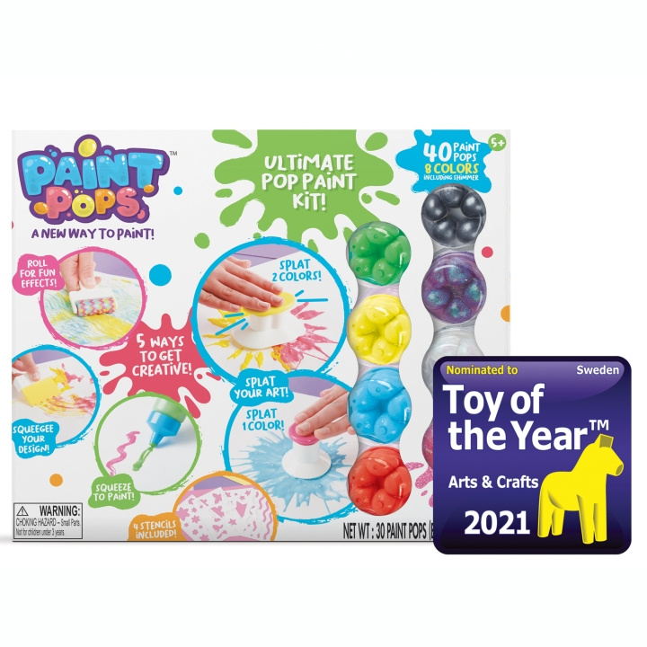 Paint Pops Pop n Splat all that kit in de groep SPEELGOED, KINDER- & BABYPRODUCTEN / Speelgoed / Tekenen & Tellen bij TP E-commerce Nordic AB (A19177)