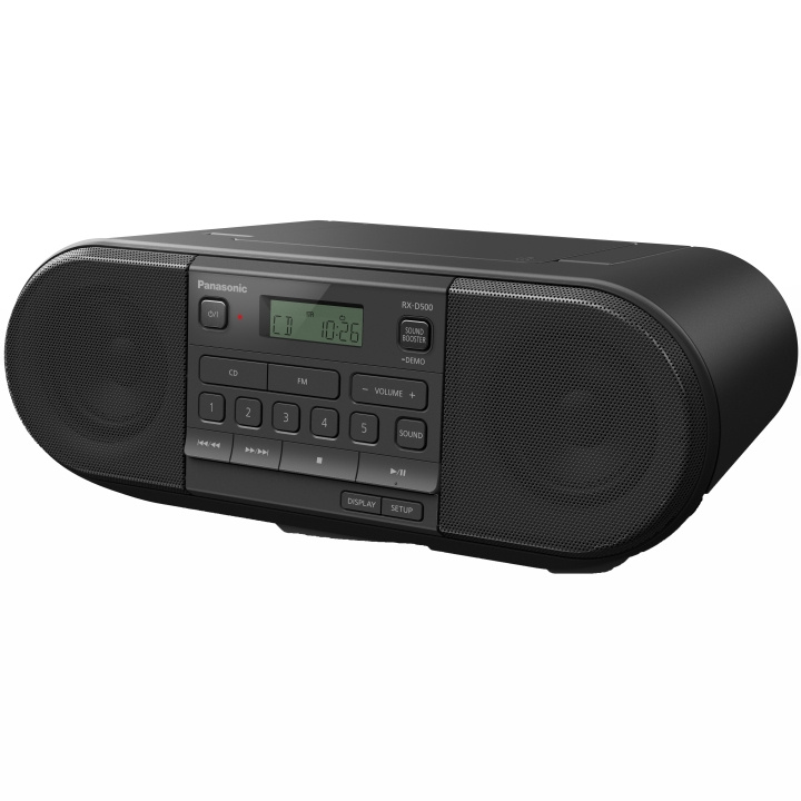 Panasonic Kraftfull bärbar radio med CD in de groep HOME ELECTRONICS / Audio & Beeld / Thuisbioscoop, Hifi en Draagbaar / Draagbare audiospelers / CD spelers bij TP E-commerce Nordic AB (A19182)