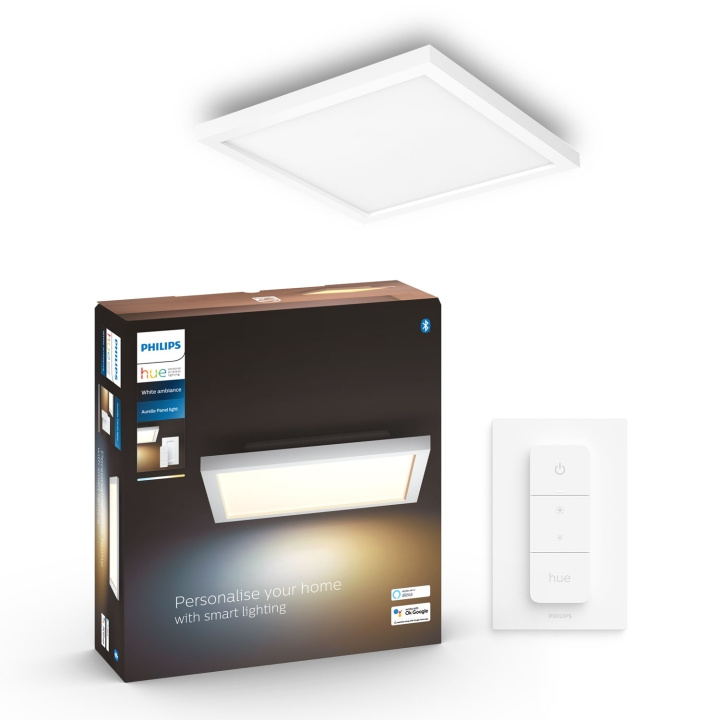 Philips Hue Aurelle Ljuspanel Kvadrat in de groep HUISHOUDEN & TUIN / Smart home / Slimme verlichting bij TP E-commerce Nordic AB (A19215)