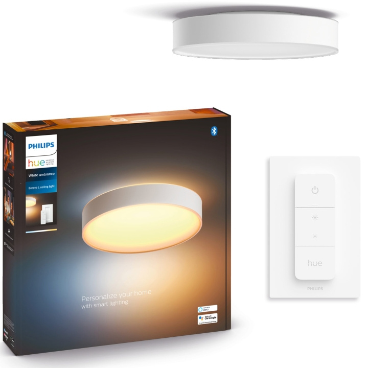 Philips Hue Enrave L Taklampa White Am in de groep HUISHOUDEN & TUIN / Smart home / Slimme verlichting bij TP E-commerce Nordic AB (A19231)