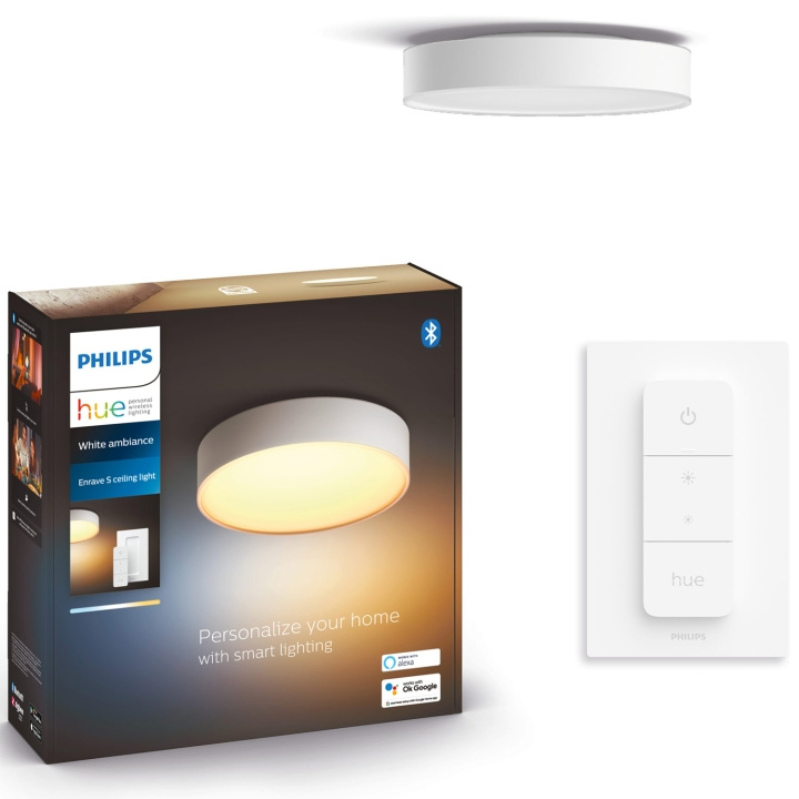 Philips Hue Enrave S Taklampa White Am in de groep HUISHOUDEN & TUIN / Smart home / Slimme verlichting bij TP E-commerce Nordic AB (A19237)