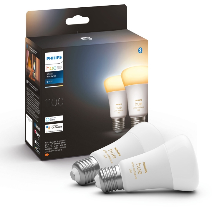 Philips Hue White Ambiance E27 A60 110 in de groep HUISHOUDEN & TUIN / Smart home / Slimme verlichting bij TP E-commerce Nordic AB (A19270)
