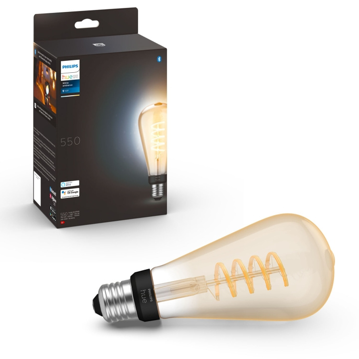 Philips Hue White Ambiance Filament E2 in de groep HUISHOUDEN & TUIN / Smart home / Slimme verlichting bij TP E-commerce Nordic AB (A19274)