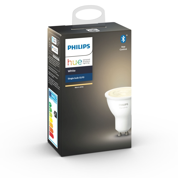 Philips Hue White GU10 5,2W 1-pack in de groep HUISHOUDEN & TUIN / Smart home / Slimme verlichting bij TP E-commerce Nordic AB (A19295)