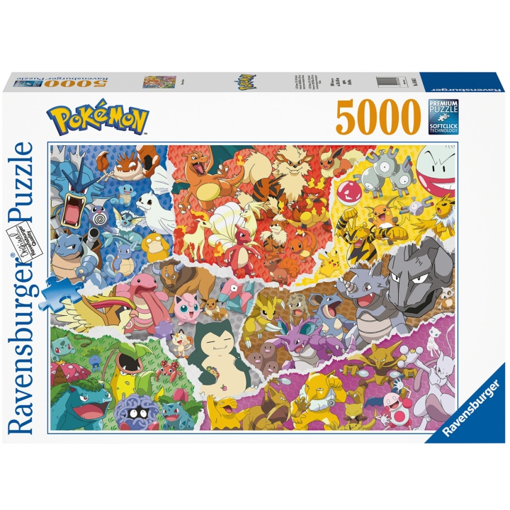 Ravensburger Pokémon Allstars 5000p in de groep SPEELGOED, KINDER- & BABYPRODUCTEN / Speelgoed / Puzzels bij TP E-commerce Nordic AB (A19367)