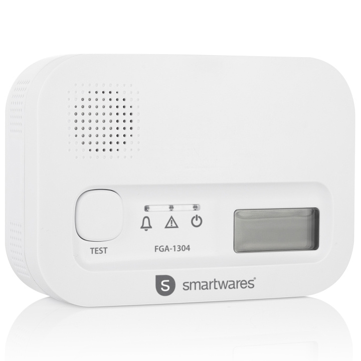 Smartwares Kolmonoxidlarm 10 års-sensor in de groep HUISHOUDEN & TUIN / Alarm & Beveiliging / Vuur, rook, gas / Accessoires bij TP E-commerce Nordic AB (A19438)