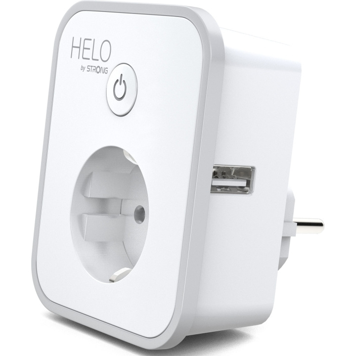 Strong HELO Wi-Fi Smart Plug / 2 x US in de groep HUISHOUDEN & TUIN / Smart home / Smart plugs bij TP E-commerce Nordic AB (A19490)