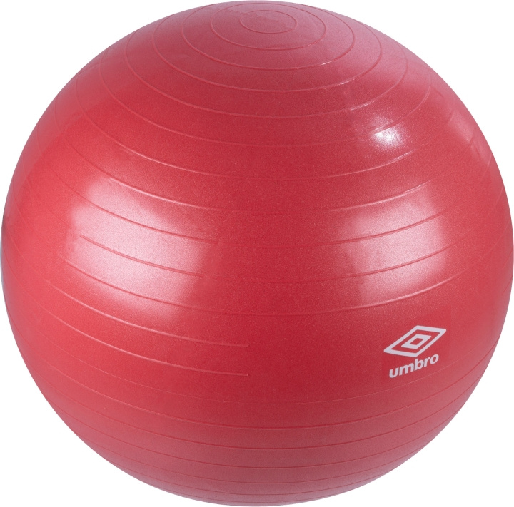 Umbro Pilatesboll Röd 75cm in de groep SPORT, VRIJE TIJD & HOBBY / Oefen materiaal / Yoga apparatuur bij TP E-commerce Nordic AB (A19591)