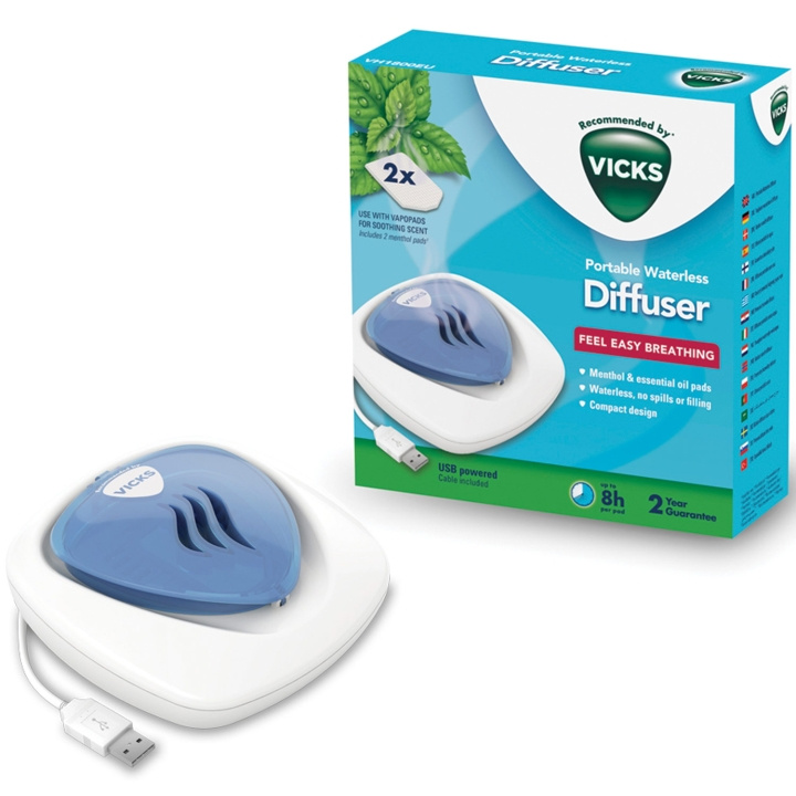 Vicks Doftspridare VH1800 in de groep HUISHOUDEN & TUIN / Ventilatoren & Klimaatproducten / Geurverspreiders bij TP E-commerce Nordic AB (A19611)