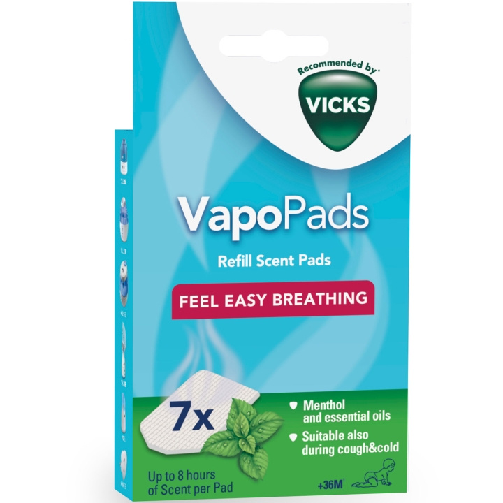 Vicks Pad Mentol VH7V1 in de groep HUISHOUDEN & TUIN / Ventilatoren & Klimaatproducten / Luchtbevochtigers bij TP E-commerce Nordic AB (A19616)