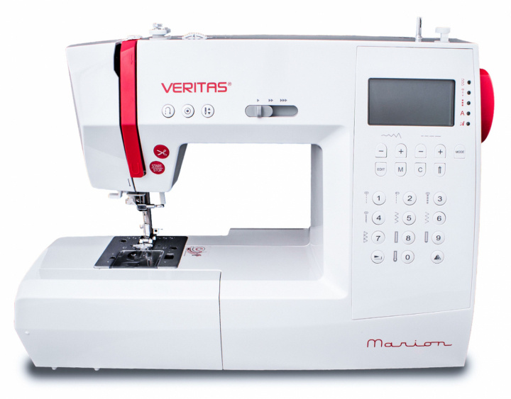 Veritas MARION - creatieve kwaliteit naaimachine met 310 steken incl. aanschuiftafel in de groep HUISHOUDEN & TUIN / Huishoudelijke apparaten / Naaimachine & Accessoires / Naaimachines bij TP E-commerce Nordic AB (A19666)