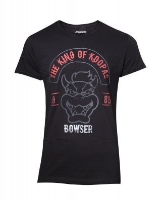 Bowser: The King of Koopa - T-Shirt, L in de groep HOME ELECTRONICS / Spelconsoles en accessoires / Overige games bij TP E-commerce Nordic AB (A19710)