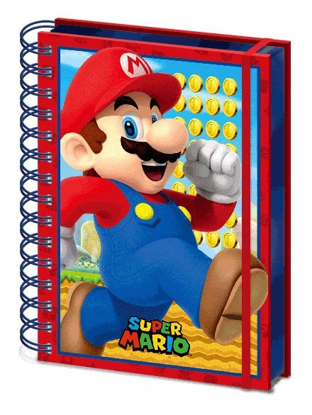 Super Mario - Notitieboekje met 3D-motief in de groep HOME ELECTRONICS / Spelconsoles en accessoires / Overige games bij TP E-commerce Nordic AB (A19829)