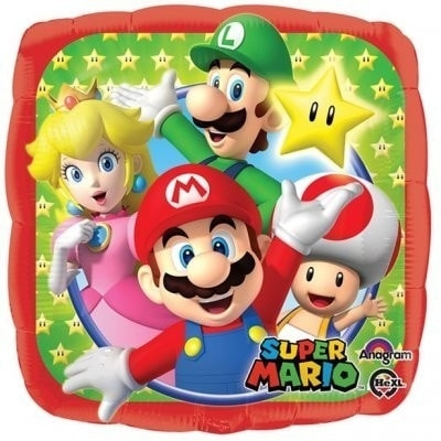 Super Mario - Folieballon in de groep HOME ELECTRONICS / Spelconsoles en accessoires / Overige games bij TP E-commerce Nordic AB (A19833)