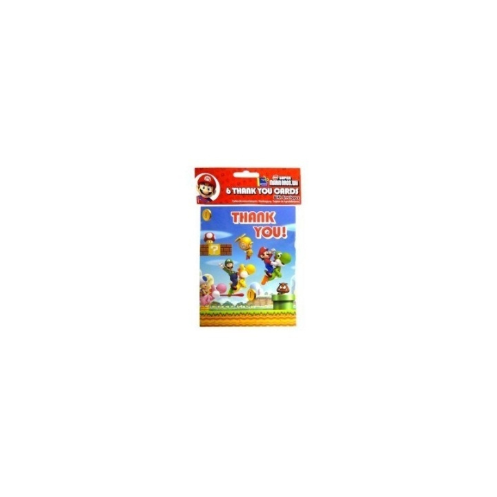 Bedankkaart Super Mario Brothers in de groep HOME ELECTRONICS / Spelconsoles en accessoires / Overige games bij TP E-commerce Nordic AB (A19859)
