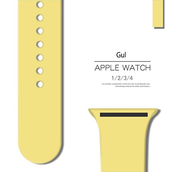 Silikonarmband till Apple Watch 42mm in de groep SMARTPHONE & TABLETS / Training, thuis & vrije tijd / Apple Watch & Accessoires / Accessoires bij TP E-commerce Nordic AB (A20311)