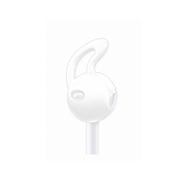 Gummiflärp till Apple Airpods, Vit in de groep HOME ELECTRONICS / Audio & Beeld / Koptelefoon & Accessoires / Accessoires bij TP E-commerce Nordic AB (A20489)