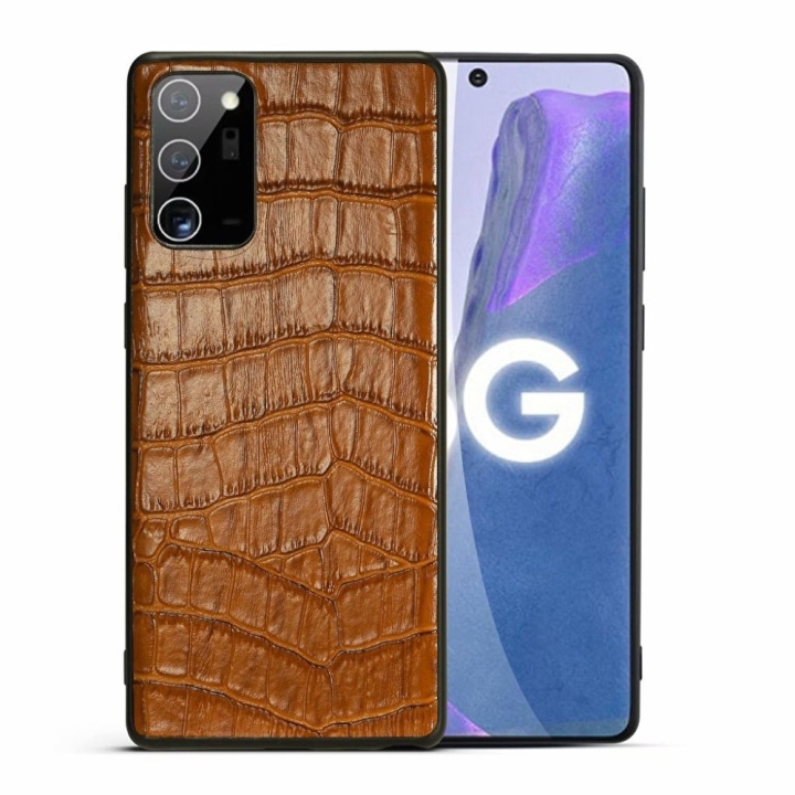 Kunstlederen hoesje voor Samsung S21 Ultra in de groep SMARTPHONE & TABLETS / Mobielbescherming / Samsung bij TP E-commerce Nordic AB (A20500)