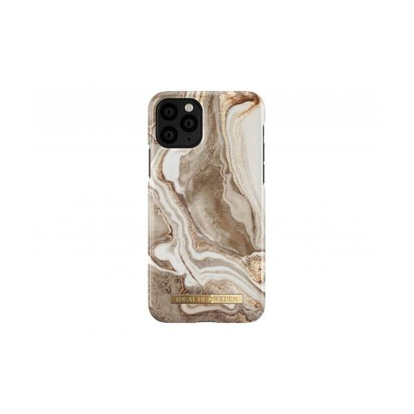 iDeal Fashion Skal för iPhone 11 Pro - Golden Sand Marble in de groep SMARTPHONE & TABLETS / Mobielbescherming / Apple / Make-up spiegel bij TP E-commerce Nordic AB (A20517)
