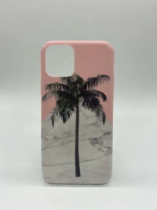Marmeren hoesje met palmbomen voor iPhone 11 Pro Max in de groep SMARTPHONE & TABLETS / Mobielbescherming / Apple / iPhone 11 Pro Max bij TP E-commerce Nordic AB (A20644)
