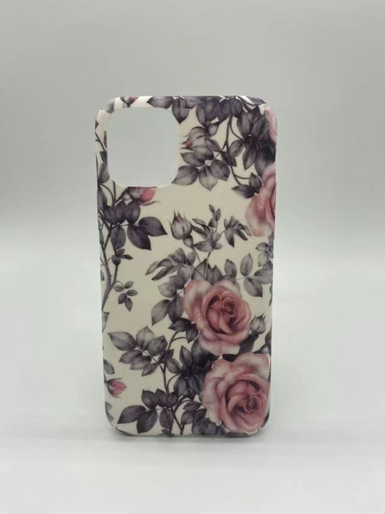 Marmer hoesje met bloemenpatroon voor iPhone 11 Pro Max in de groep SMARTPHONE & TABLETS / Mobielbescherming / Apple / iPhone 11 Pro Max bij TP E-commerce Nordic AB (A20653)